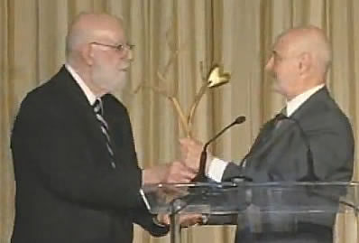Michael Harner Receives Award